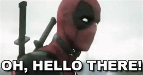 Hi Deadpool GIF - Hi Deadpool - Discover & Share GIFs