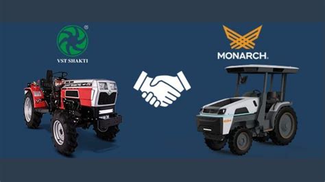 VST Tillers Tractors Limited Announces Strategic Investment in Monarch Tractor (Zimeno Inc ...