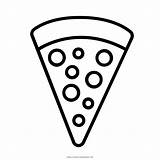 Pepperoni Pizza Coloring Page  Ultra Pages sketch template