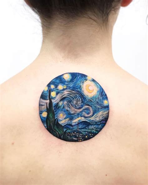 Starry Night Van Gogh Tattoo