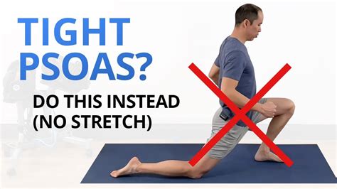 Your Psoas Isn't Just Tight, It's WEAK [Don't Stretch, Do These Instead] - YouTube