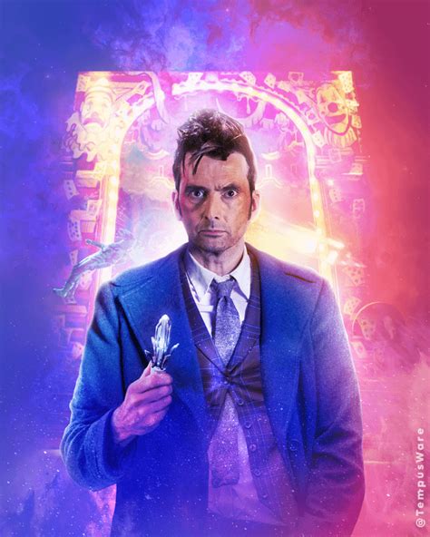 60th Anniversary Fourteenth Doctor fan art piece in the style of Lee Binding’s Doctor Who: The ...