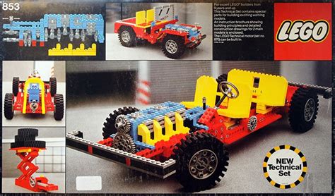 Lego Technic 853 / 956 Car Chassis Set Review | The Lego Car Blog