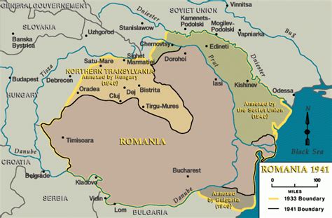 Romanian Map