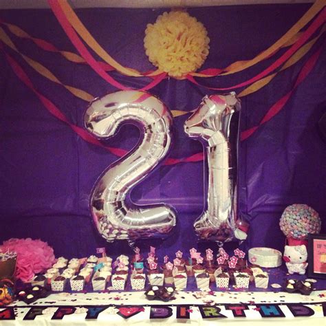 Pin by Cristina Henage on DIY&Tips | 21st birthday decorations, 21st birthday decorations diy ...