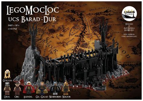 NIEUWE UPDATE! - LEGO Lord of the Rings - Barad-dûr (Tower of Sauron) - 10333 wordt verwacht in ...