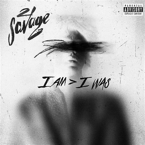 I AM > I WAS album cover inverted : r/21savage