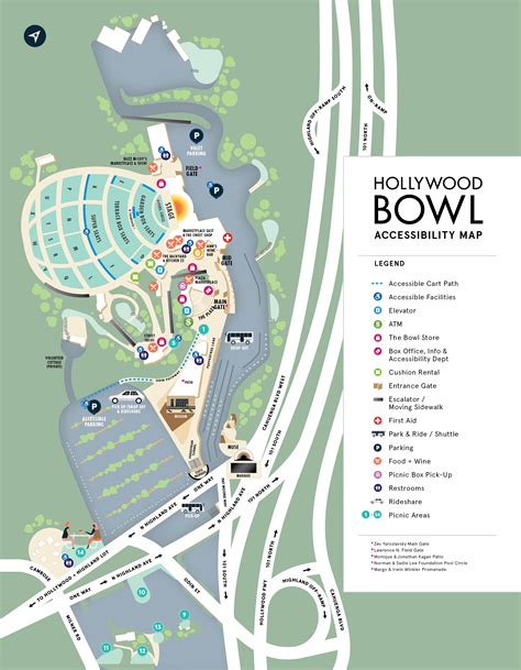 Hollywood Bowl Seating Chart Map | Awesome Home