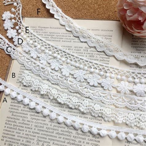 10yards Lace Trim Narrow Lace Crochet Lace Trim Cotton Lace - Etsy