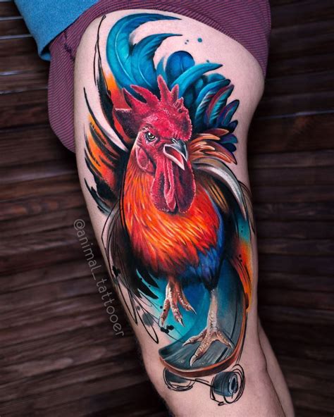 Russian Tattoo Artist Makes Amazing Realistic Tattoos Animal Animal Sleeve Tattoo, Animal ...