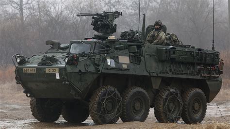 Modifications to the US агmу's Strykers' ɩetһаɩ weaponry