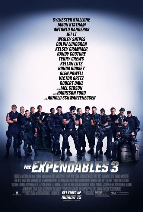 The Expendables 3 (#18 of 39): Mega Sized Movie Poster Image - IMP Awards