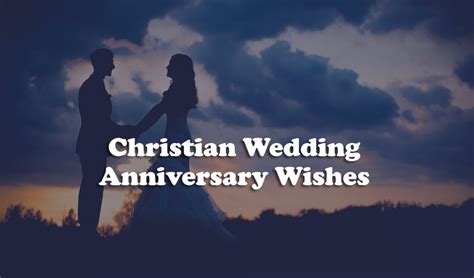 Christian Wedding Anniversary Wishes - Religious Messages