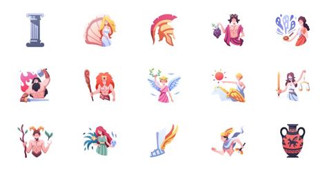 Greek Mythology icons by Maxicons | Greek mythology, Mythology, Best icons