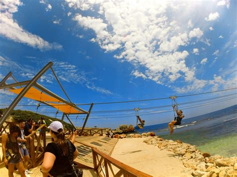 Worlds Longest Zip Line Labadee Haiti 1 - 2 Travel Dads