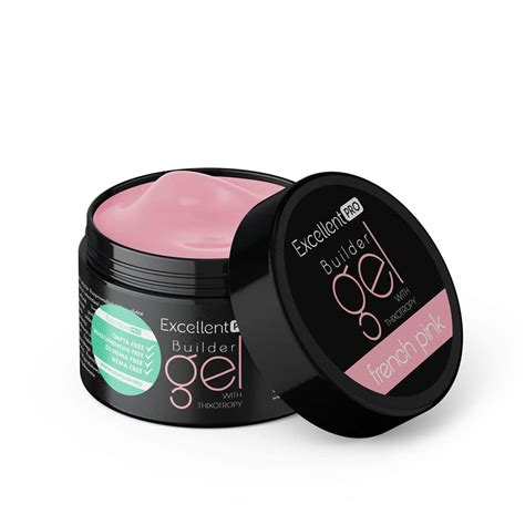 EXCELLENT PRO – Żel budujący – Builder Gel With Thixotropy – French Pink – 50g – JustNails.pl