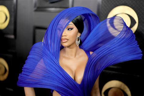 Cardi B Won the 2023 Grammys Red Carpet in Stunning Couture Cutout Gown—See Pics | Glamour