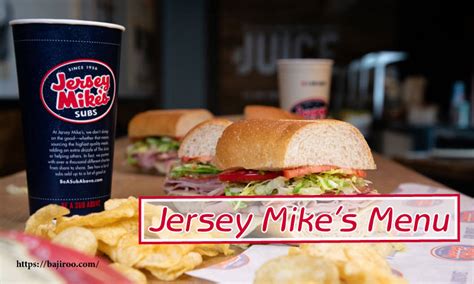 Jersey Mike's Menu: The Best Way to End Your Day