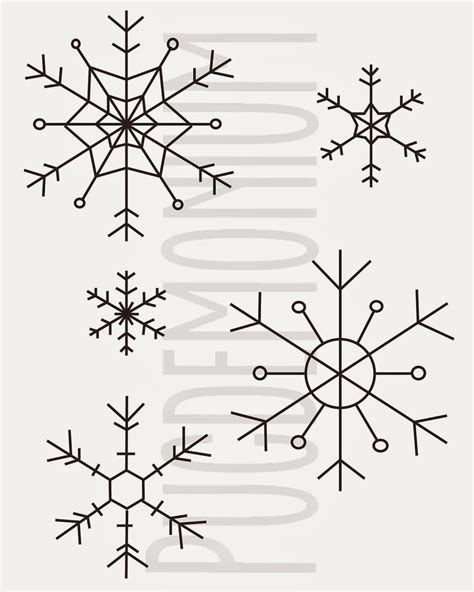 Pugdemonium: DIY Snowflake Window Clings