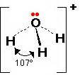 H3o Bond Angle