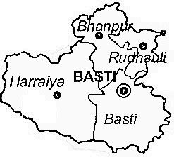 Basti District | Basti District Map