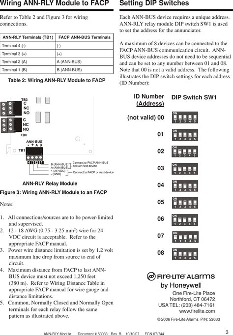 Honeywell Smoke Alarm Ann Rly Users Manual 53033 B0.pmd