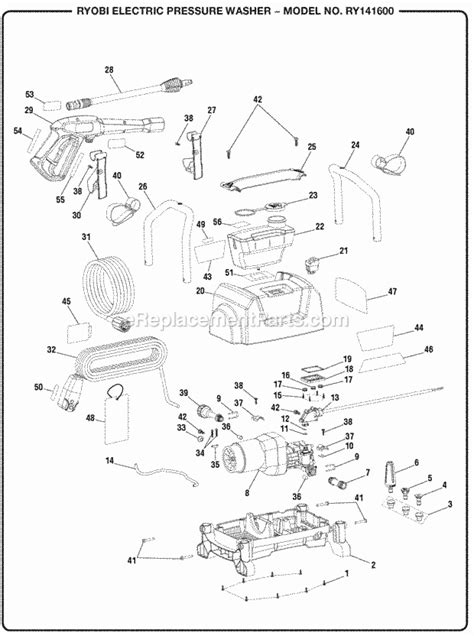 Ryobi Pressure Washer Parts List | Reviewmotors.co