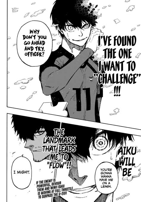 Isagi emocionado por enfrentarse a Oliver Aiku - Blue Lock Capítulo 113 Manga | Manga to read ...