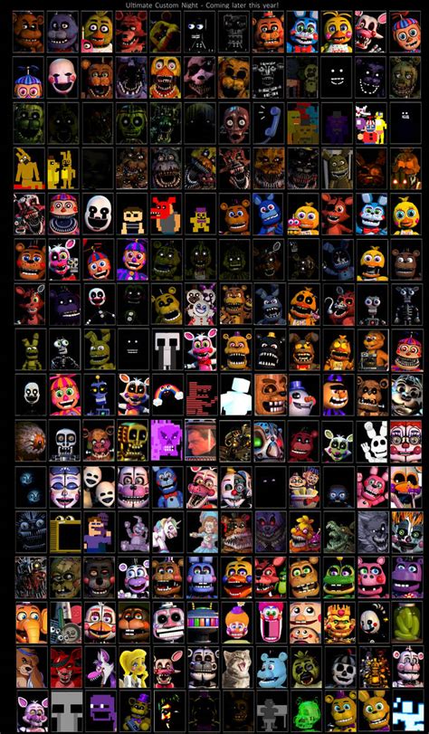 The Complete Ultimate Custom Night Version 2 by Will220 on DeviantArt