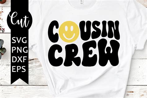 Cousin crew svg free, best cousin svg, retro svg, instant download, cut ...