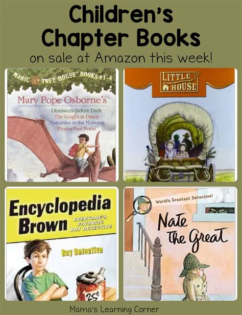 Chapter Books on Sale at Amazon - Perfect for Summertime Reading ...