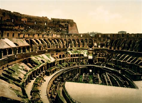 The Colosseum, interior view, Rome, Italy, ca. 1897 | Flickr