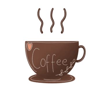 Cute Coffee Cup With Love, Cute Coffee Mugs, Coffee Cup Icon With Text, Coffee Cup PNG ...