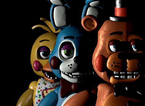 FNaF 2 menu screen [SFM remake] [GIF] by Splunny on DeviantArt