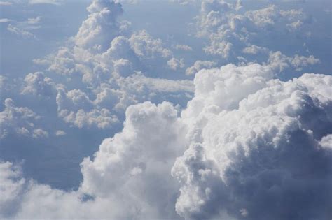 Premium Photo | Clouds view from the plane window