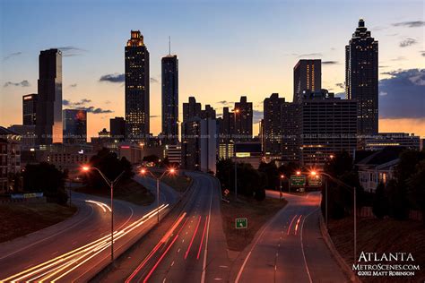 Atlanta skyline from the Old Fourth Ward - MetroScenes.com - Atlanta ...