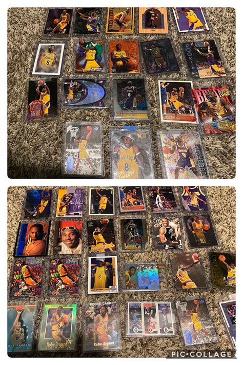 My Kobe Bryant rookie card collection. : r/KobeBryant24