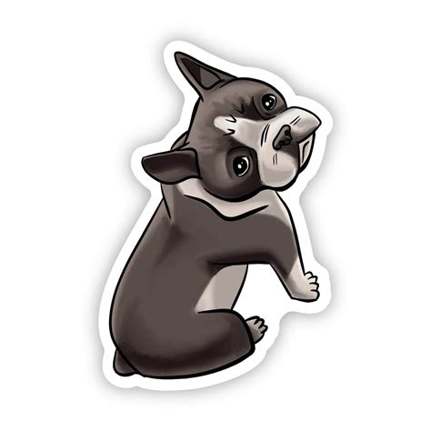 Boston Terrier Sticker – Big Moods