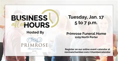 Business After Hours - Primrose Funeral - Norman Chamber of Commerce