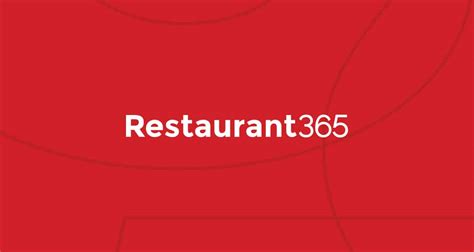 Restaurant365 Employee Login