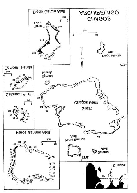 Map of Chagos Archipelago. | Download Scientific Diagram