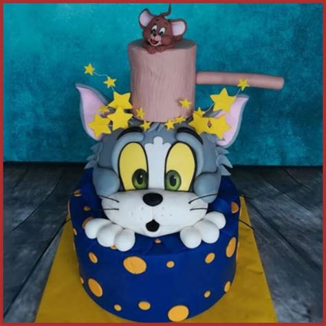 Chocolate Cake Cartoon Cake Designs For Birthday Boy : With tenor ...