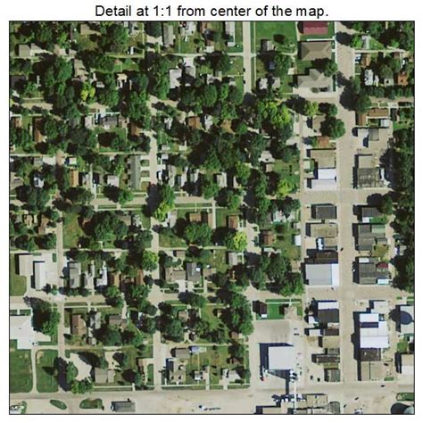 Aerial Photography Map of Sanborn, IA Iowa