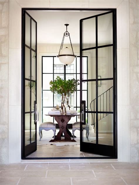 11+ Gorgeous Steel Window Installation {The Best Inspirations} | Steel doors, windows, Black ...