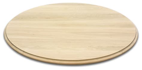 Round Wood Table Tops, White Oak - Traditional - Table Tops And Bases ...