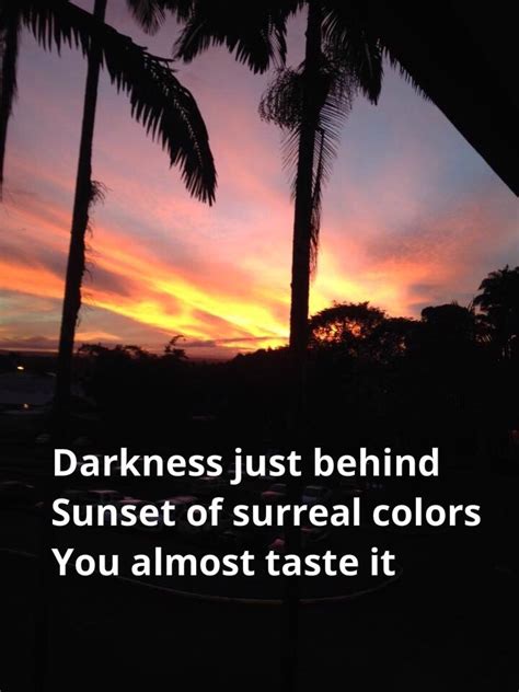 Hawaii sunset | Sunset, Haiku, Celestial