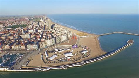 Aerial pictures: Ostend Beach Festival