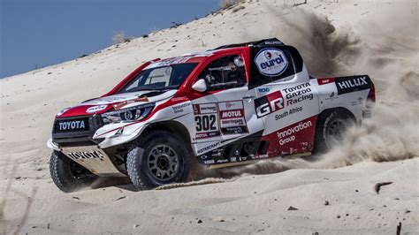 This Toyota Hilux will compete in the 2019 Dakar Rally