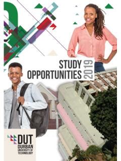 The Durban University of Technology (DUT) / the-durban-university-of-technology-dut.pdf / PDF4PRO