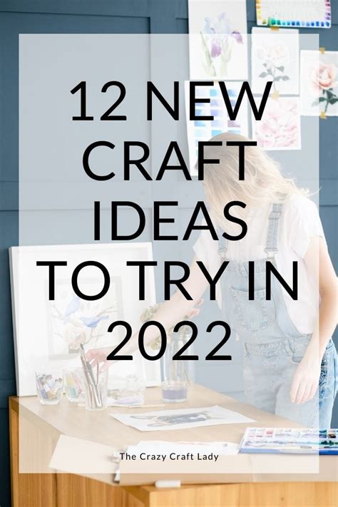 12 New Craft Ideas you NEED to Try in 2023 - The Crazy Craft Lady